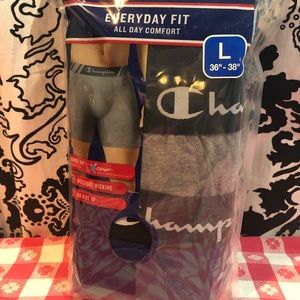 🐣 New Champion Elite Boxer Briefs - Large